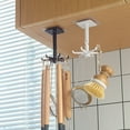 thumbnail image 6 of 360° Rotating Adhesive Utensil Hook - 8 Hooks, No-Drill, for Kitchen & Bathroom Storage, 6 of 9
