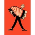 thumbnail image 3 of Rogan, Mark 15x18 Black Modern Framed Museum Art Print Titled - The Accordion, 3 of 5