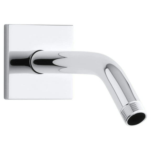 kh k-14679-cp loure 7-1/2" showerarm and flange polished chrome