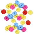 thumbnail image 3 of DRAFIDEEP Colorful Buttons Assorted Color 100PC Round Plastic Sewing Buttons for Kids Craft Projects, 3 of 7