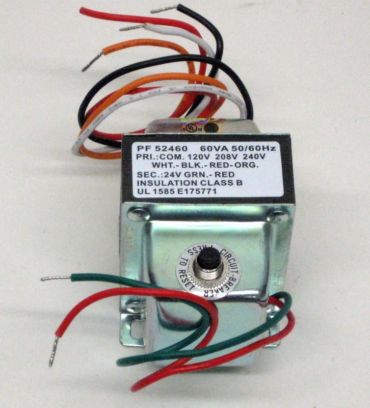 Pf Transformer 60 Va 1 8 240v 24v Secondary Walmart Com Pf Transformer 60 Va 1 8 240v 24v Secondary Walmart Com