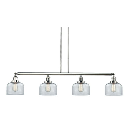 

Innovations Lighting 214-S Large Bell Bell 4 Light 53 Wide Commercial Linear Chandelier -
