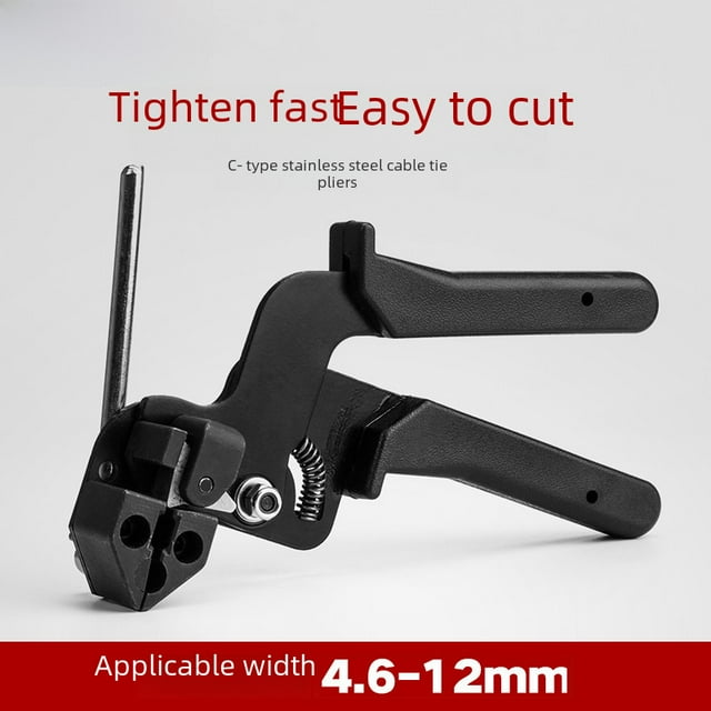 Stainless Steel Self-Locking Ratchet Bar Gripper Tool – Durable, Compact & Easy-to-Operate Banding Tool for Boat Packing, Rope Securing & Heavy-Duty Fastening in Various Environments