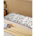 thumbnail image 6 of Spring Bird Body Pillow Cover 20 x 60 Inch Decorative Pillow Cover Retro Leaf Flower Branch Animal Watercolor Lumbar Pillowcase Seasonal Rectangle Cushion Case for Couch Sofa Bed Living Room, 6 of 7