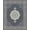 Gray Ivory, Pattern 1, variant on ODIKA 8'x10' Washable Area Rug Ornamental Faded Motifs Distressed Large Vintage Traditional Playful Expressive for King Size Bedroom Under Bed, Master Suite, Non-Shedding, Easy Care