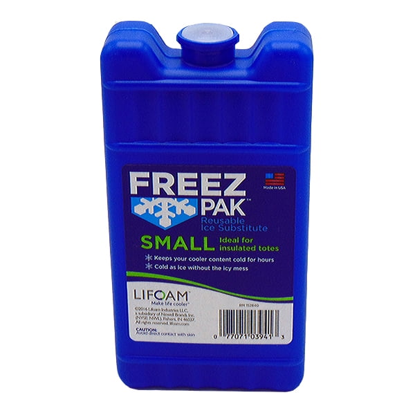 Freez Pak Reusable Ice Substitute Cooler Packs Lot of 2 