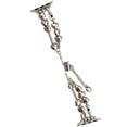 thumbnail image 5 of Love Heart Chain Bands for Apple Watch 49mm 46mm 45mm 44mm 42mm 41mm 40mm 38mm, Slim Shiny Plating Metal Bracelet with Adjustable Clasp Compatible with iWatch Series 10 9 8 7 6 5 4 3 2 SE Ultra, 5 of 5