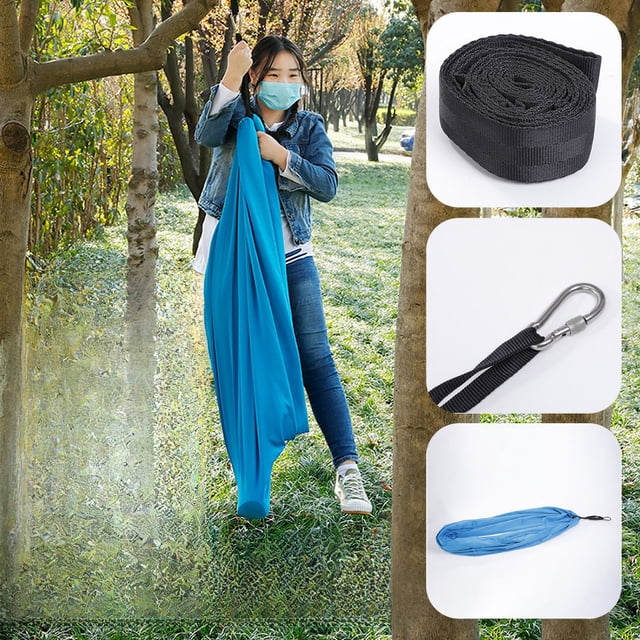 Hamaca elástica para niños, columpio para interiores y exteriores, columpio para entrenamiento sensorial para niños, hamaca de yoga