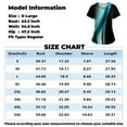 thumbnail image 2 of IYYVV Scrub Top for Women,Plus Size V Neck Summer Nurse Uniforms Comfort Stretch Womens Working Uniform Scrubs Nurse Tops with 2 Pockets Gray 4XL, 2 of 3