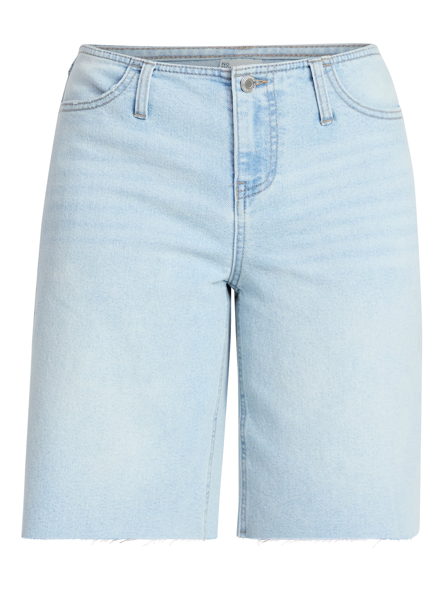 No Boundaries No Waist Baggy Jorts, Women's XXS-XXL