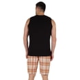 thumbnail image 5 of Inkmeso Printed Elastic Waist Shorts For Men Loungewear W/ Pockets Cotton Resort Shorts, 5 of 7