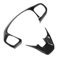 thumbnail image 1 of Steering Wheel Decaration, Carbon Fiber Style Lightweight Stylish Wearproof Steering Wheel Cover Trim  For Pickup, 1 of 8