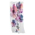 thumbnail image 2 of Blackout Curtains Window Curtain for Bedroom Living Room 1 Panel 82"x42" Watercolor Flowers Bouquet, 2 of 8