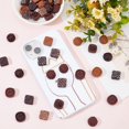 thumbnail image 5 of 60pcs 15 Styles Simulation Chocolate Resin Cabochons Artificial Chocolate Miniature Flatback Chocolate Resin Sets Mini Imitation Food Resin Miniature for Dollhouse Mini Kitchen Decorations, 5 of 9
