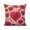 Valentine's Day Heart, variant on Valentine's Day Heart Roses Throw Pillow Covers 16"x16", 1 Pcs, Linen Study Sofa Cushion Cover Indoor Living Room Home Decor