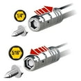 thumbnail image 5 of Klein Tools 65131 2-in-1 Hex Head Slide Driver Nut Driver, 1.5-Inch, 5 of 5