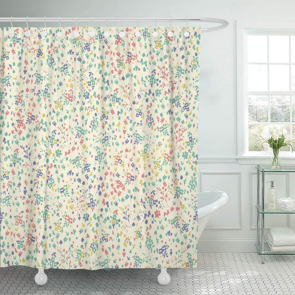 KSADK Pink Ditsy Floral Pattern in Small Flora Graphic Spring Abstract