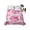Pink, variant on Twin Flat Sheet 66"x96", Pink Palm Leaf Soft Lightweight Bedding Flat Sheets Only, Tropical Vintage Grey Summer Plant Brushed Microfiber Top Bed Sheet, Breathable StainResistant Bedsheets