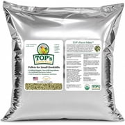 TOP's Small Hookbill Parrot Pellets 25 lb, USDA Organic Certified, Non-GMO Food