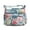 Light Blue, variant on Floral Pattern Shoulder Bag for Women Casual Multi-Pocket Crossbody Bag Durable Fabric