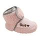 thumbnail image 3 of Botines para niños y niñas,Los para bebés recién nacidos,niños y niñas,se quedan puestos,Pantuflas de casa para bebés y niños pequeños con suela blanda Rosa 12cm, 3 of 9