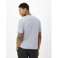 thumbnail image 3 of Hanes Moves Men's Short Sleeve Performance Tee Tubing Grey 2XL, 3 of 10