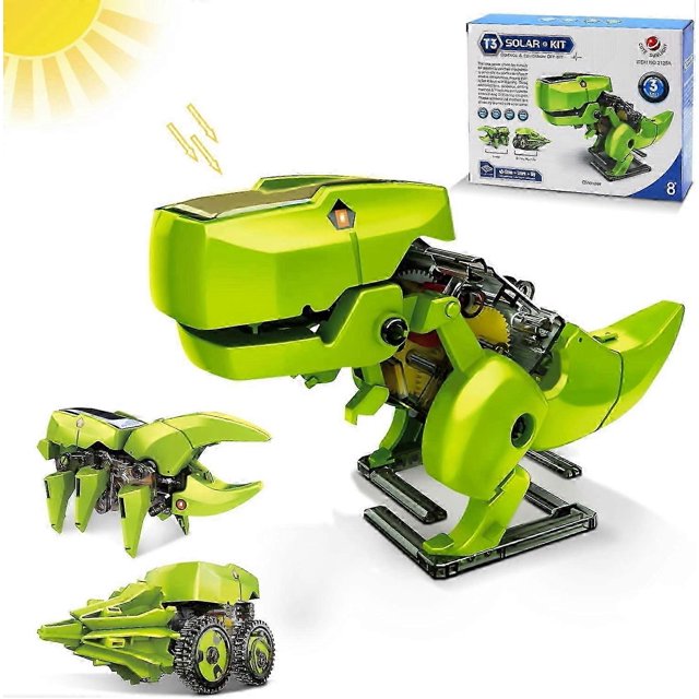 26-27 Hot Bee Dinosaur Toys for Boys Girls, 3 in 1 Solar Robot Toys, STEM Toys, 8 9 10 Years Boys Girls, Construction Toys