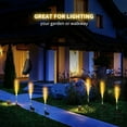 thumbnail image 2 of 2Pcs Solar Fiber Light Solar LED Reed Stake Light 600mAh Solar Outdoor Light Solar Powered Decorative Lamp Durable Automatic Garden Stake Light with Simulation Reed for Outdoor, 2 of 8