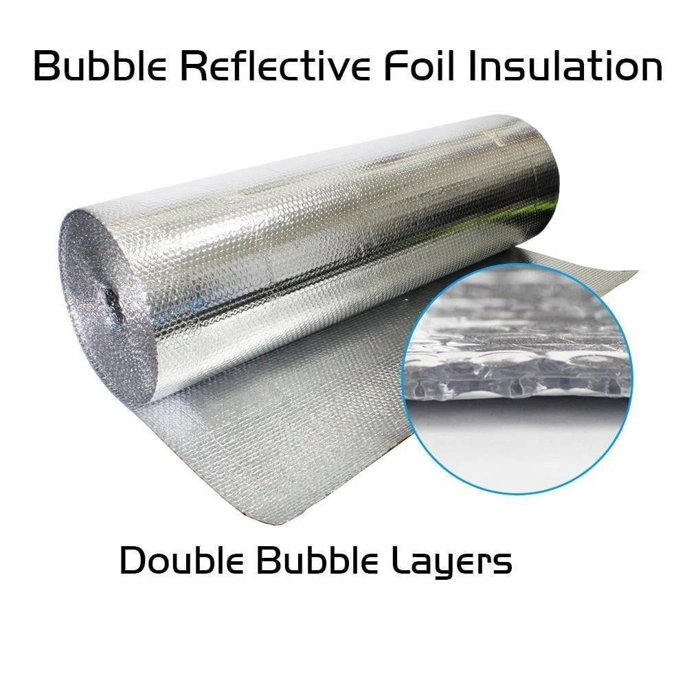 USEP DW1202504 Spiral Duct Wrap Reflective Insulation, 12" x 25'