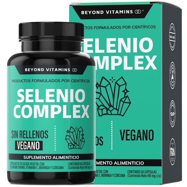Suplemento Alimenticio Seleniometionina 240mcg Beyond Vitamins 60 cápsulas