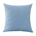 thumbnail image 2 of Solid Color Waterproof Outdoor Pillow Cover Fade Resistant Polyester Cushion Case with Hidden Zipper for Patio Garden Sofa Balcony, 2 of 5