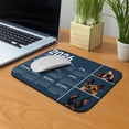 thumbnail image 5 of WIRESTER 8.66x7.08 in Rectangle Mouse Pad with Non-Slip Rubber Base for Computers, Laptop, Office & Home – Year 2026 Calendar Dog Line Dr Blue Background, 5 of 5
