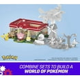 thumbnail image 7 of MEGA Pokemon Building Toy Kit, Forest Pokemon Center (648 Pieces) with 4 Action Figures, 7 of 7