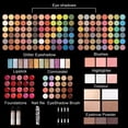 thumbnail image 4 of Paleta de maquillaje Miss Rose M 187 colores con lápiz labial y máscara, 4 of 7