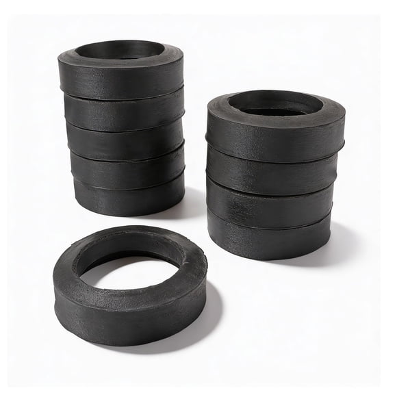 Junta de goma HIGHCRAFT de 3 pulgadas para tanque a taza, paquete de 10