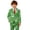 Green, variant on Boys Holiday Snowy Tree Print Suit Blazer Single Long Sleeve Christmas Party Coat 3-4 Years
