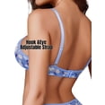 thumbnail image 4 of Sexyfree Sexy Lingerie Set for Women Floral Print Wireless Bra and Panty Set Underwear, 4 of 6