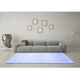 thumbnail image 3 of Ahgly Company Indoor Square Abstract Blue Contemporary Area Rugs, 5' Square, 3 of 4