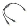 thumbnail image 5 of DC Power Splitter Cable 5.5x2.1mm/5.5x2.5mm, 1 Male to 2 Male Y Adapter Cord for CCTV Camera and LED Light 40cm/30cm, 5 of 11