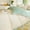 White Green, variant on Type A facecloth sheet and coverlet 2.0m bedspread (violet)