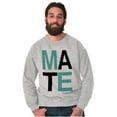 thumbnail image 4 of Matching Set for Couples Soul Mates Sweatshirt for Men or Women Brisco Brands L, 4 of 7