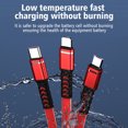 thumbnail image 3 of 3-In-1 Multi-Device Mobile Phone Charging Cable 3.5A High-Power Fast Charging 3 Times Speed-Up Charging Cable IOS/Type-C/Android Interface Digital Devices, 3 of 9