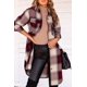 thumbnail image 3 of Txlixc Chaquetas de lana de mujer, botones y chaquetas de color a cuadros Txlixc moda, 3 of 9