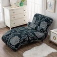 thumbnail image 4 of Funda interior Sunnimix para sala de estar sin brazos cubierta de chaise lounge, 4 of 8