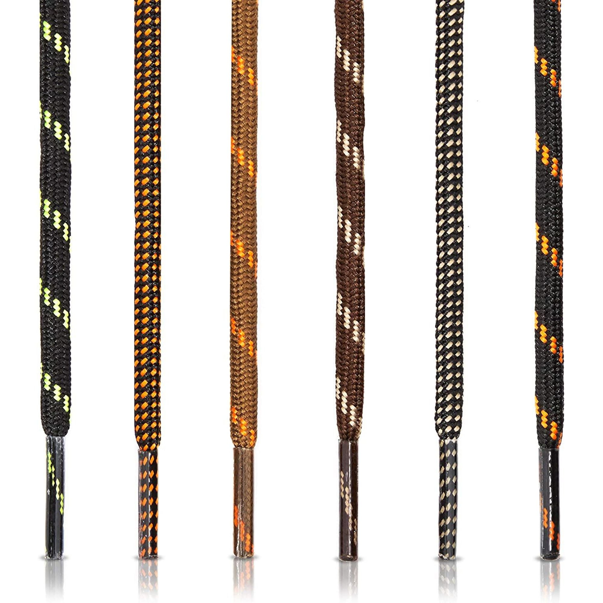 flat brown boot laces