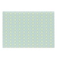thumbnail image 1 of Aqua Cutting Board, Retro Circles Inner Dots 60s 70s Inspired Horizontal Art, Decorative Tempered Glass Cutting and Serving Board, Large Size, Pale Blue Seafoam, by Ambesonne, 1 of 1