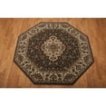 thumbnail image 3 of Nourison Persian Arts Ivory Gold Area Rug BD02 7'9" x 7'9", 3 of 7