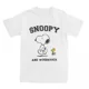 thumbnail image 2 of Camiseta informal de Snoopy y Charlie Brown para hombre y mujer, camiseta de algodón puro con dibujos animados de Peanuts, 2 of 5