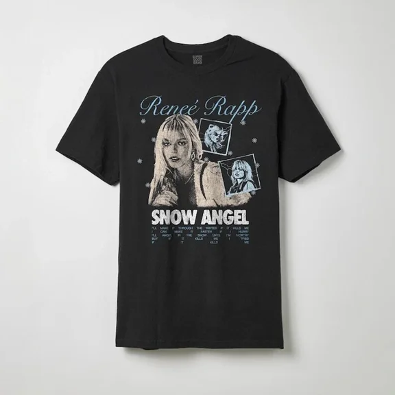 Vintage Renee Rapp Shirt ,Black Color,Size 3XL