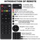 thumbnail image 3 of (15*5cm)Control remoto de repuesto OriGlam para MXQ, MXQ Pro, M8C, M8S, M8N, M10, T95, T95N, T95X, H96, H96 Pro Android TV Box, 3 of 5